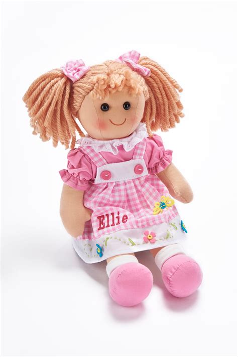 Personalised Rag Doll My First Soft Baby Doll Toy Girls Etsy