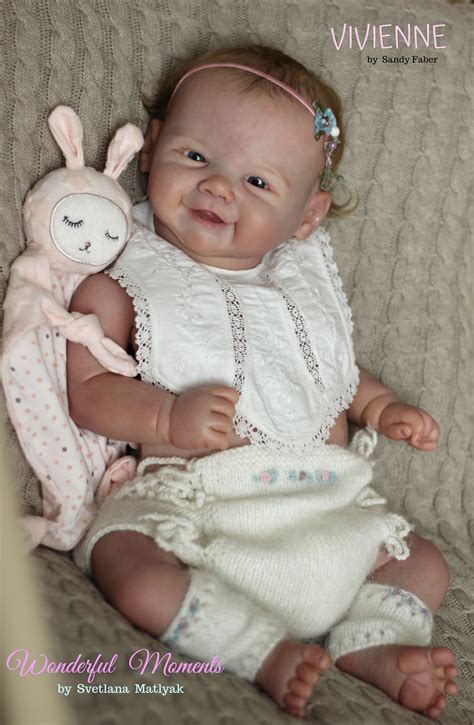 Pt2529 Vivienne Doll Kit Reborn Babies Silicone Reborn Babies