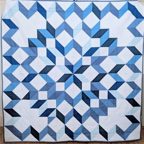 Snow Crystals Quilt ️ Pattern By Thequiltroom Who I Had A Lovely Chat