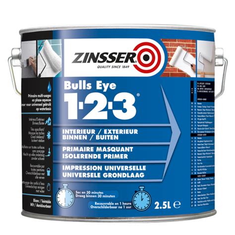 Zinsser Bulls Eye 1 2 3 Is A Fast Drying And Water Based Primer Sealer