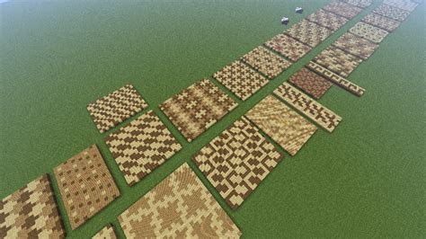 Here's a wood floor pattern i came up with, i think it looks pretty neat and haven't seen it around before, so thought. Interesting patterns to decorate floors, ceilings, roads - Survival Mode - Minecraft Discussion ...