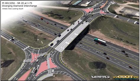 Previewing 2019 The Diverging Diamond Interchange