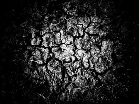 Cracked Earth Scorsched Earth Ground Mud With Cracks Texture Stock