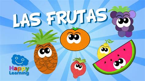 Las Frutas Nombradas Chiquitos Learning Spanish Elementary Spanish