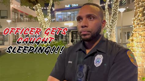 Miami Cop Gets Caught Sleeping Then Refuses To Identify Youtube
