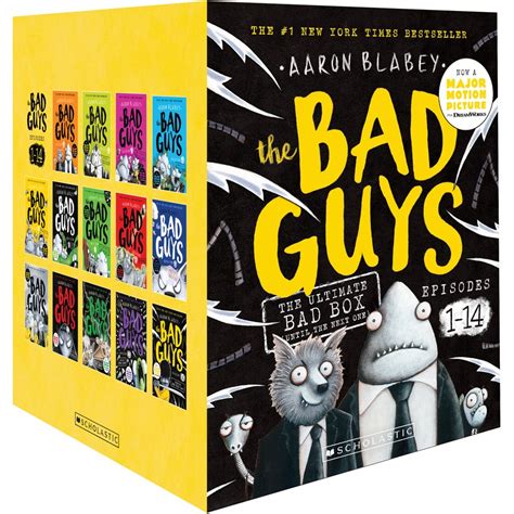 The Ultimate Bad Box The Bad Guys Book 1 14 By Aaron Blabey Big W