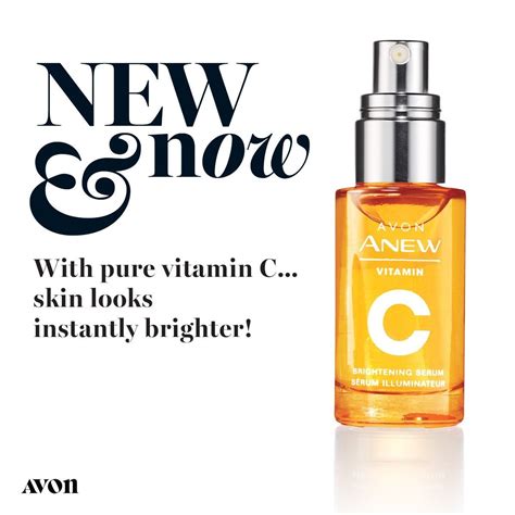 Anew Vitamin C Brightening Serum Brightening Serum Avon Skin Care