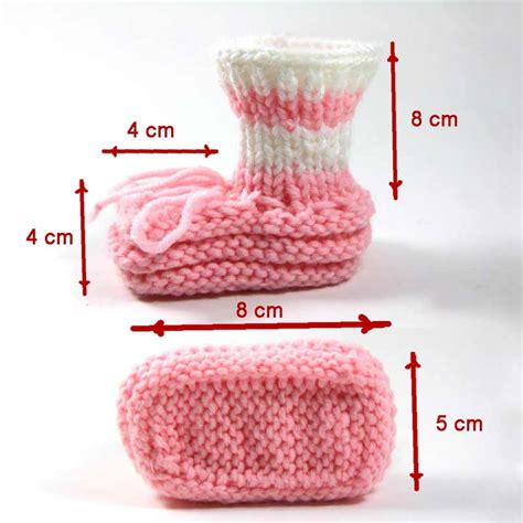 Kostenlose Anleitung: Einfache Babyschuhe stricken - Neue Strickideen