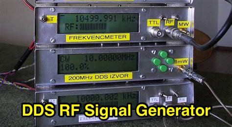 Dds Rf Signal Generator Project The