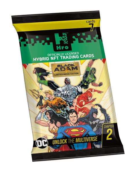 Hro DC Unlock The Multiverse Hybrid NFT Trading Cards