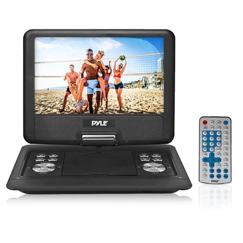 Pyle Portable Dvd Cd Player 14 Inch High Resolution Tft