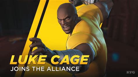 Marvel Ultimate Alliance 3 The Black Order Luke Cage Gameplay