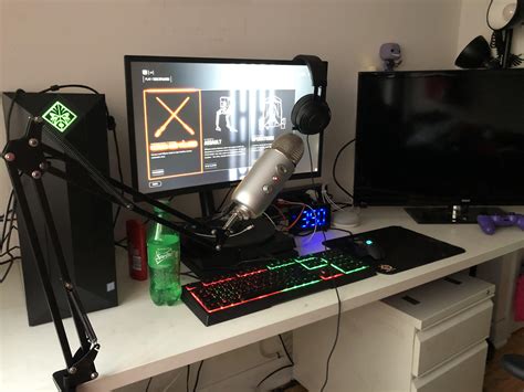 Got A Mic Stand To Complete The Setup Rbattlestations