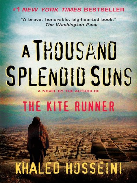 Book Review A Thousand Splendid Suns By Khaled Hosseini Book Thoughts From Bed