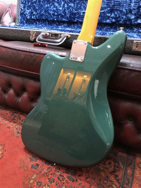 Fender Fsr Johnny Marr Jaguar 2014 Sherwood Green Guitar For Sale The