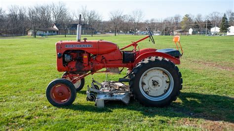 Allis Chalmers B With Woods Mower S148 Davenport 2020