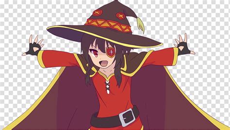 WAGA NA WA MEGUMIN KonoSuba Transparent Background PNG Clipart HiClipart