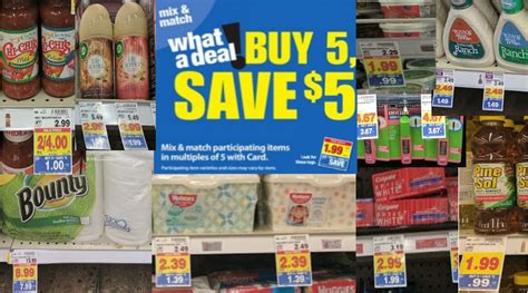 Kroger Buy 5 Save 5 Best Deals And Coupon Matchups 315 321