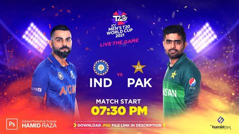 india vs pakistan poster design in photoshop tutorial youtube