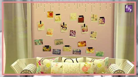 Flower Polaroids Sims 4 Custom Content Decor Sims 4
