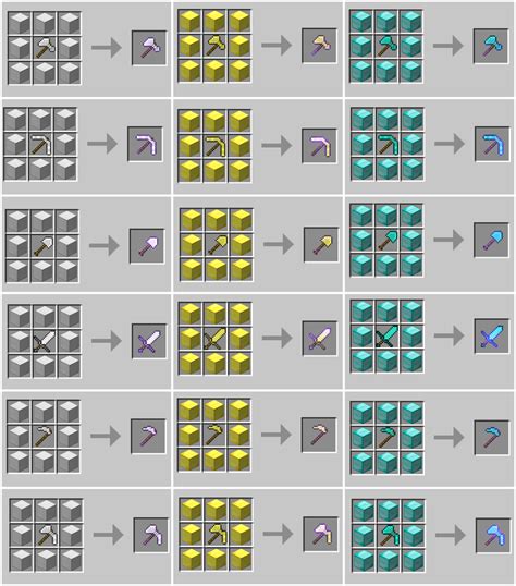 Reinforced Tools Mod 1.11.2/1.10.2 for Minecraft
