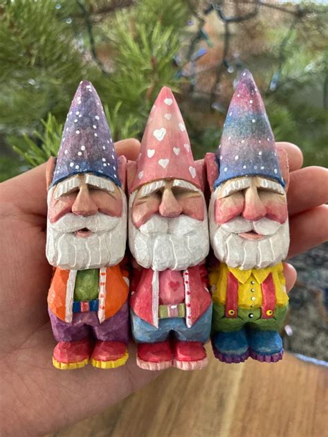 Whittling Away I Am Really Happy With How These Gnomes Turned Out