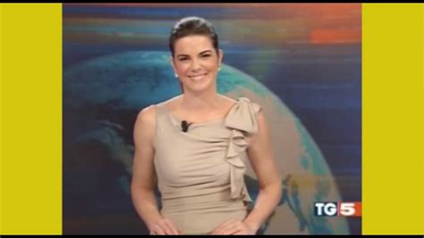 Italian Tv Presenter Costanza Calabrese Shows Off Her Underwear During