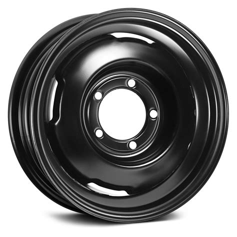 Omix Ada® 1672501 16 Black Steel Wheel