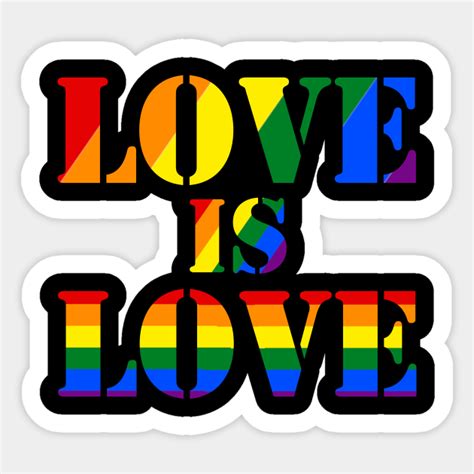 Love Is Love Lgbt Gay Pride Month Rainbow T Love Is Love Lgbt Gay