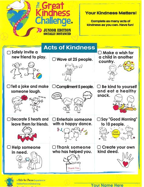 Kindness School Edition Primary The Villager Newspaper Online