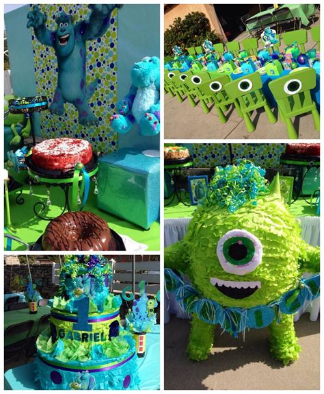 Monsters Inc 1st Birthday Party Ideas For A Boy Birthday See The
