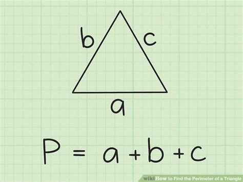 3 Simple Ways To Find The Perimeter Of A Triangle Wikihow