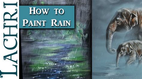 How To Paint Rain And Fog Acrylic Painting Tips And Techniques W