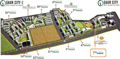 7th Avenue Gaur City Noida Extension Trisol Red 8750 577 477 City