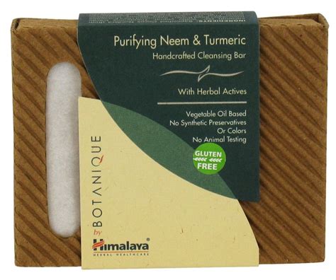 Botanique By Himalaya Handcrafted Cleansing Bar Soap Purifying Neem