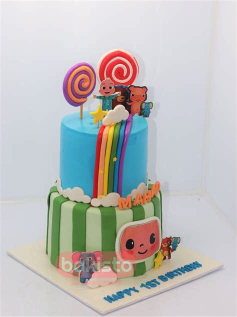 Coco Melon Cake For Baby Birthday By Bakisto The Cake Company