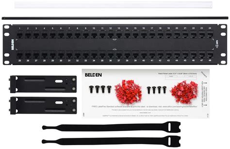 Ax103255 Belden Patch Panel Rj45 48 Ports