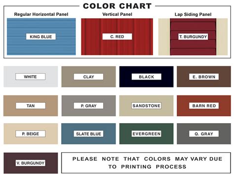 Whatever your need, 84 lumber can work to fit your requirements and budget. Customize Your Metal Building Colors Online | Choose ...