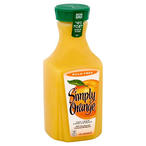 Simply Orange Juice Nutrition Facts Besto Blog