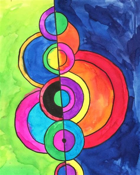 Sonia Delaunay Art Lesson For Middle School Kids Leah Newton Art
