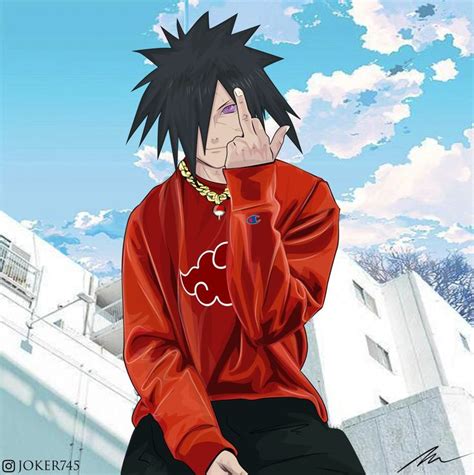 Madara Black Anime Characters Naruto Uzumaki Art Anime Gangster