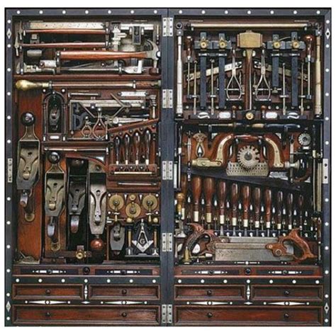 13 drawer tool chest and cabinet set is great for storing and organizing all your tools and hardware. Tool Storage in a Tool Cabinet | The Renaissance Woodworker