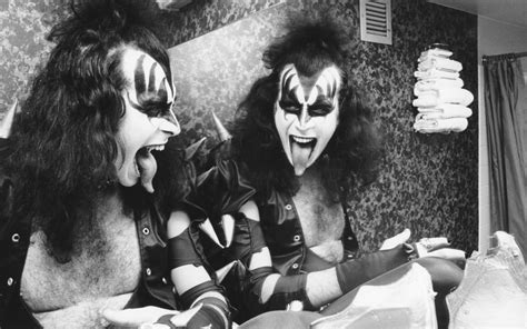 Kiss Band Gene Simmons Band Photoshoot