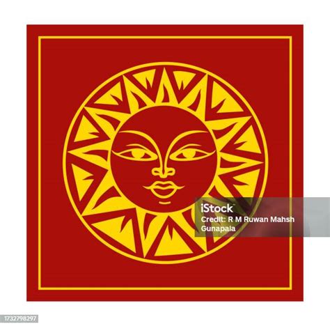 Sri Lankan Traditional Illustration Art Stock Illustration Download