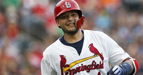 Yadier Molina St Louis Cardinals Catcher Will Play In Springfield