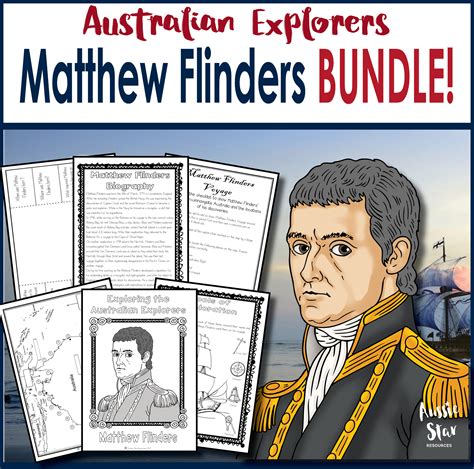Australian Explorers Matthew Flinders Activity Bundle Save 30