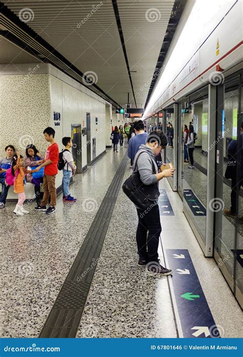 Metro In Hong Kong China Editorial Photo Image Of Hong 67801646