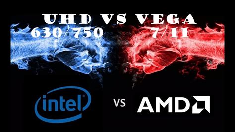 Intel Uhd 750 I Uhd 630 Vs Amd Vega 7 I Vega 11 Porównanie