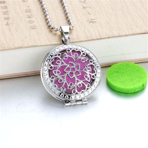 Buy Love Aroma Diffuser Necklace Open Lockets Pendant