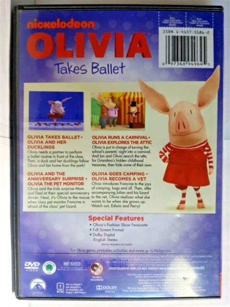 Olivia Olivia Takes Ballet Dvd 2010 Ebay